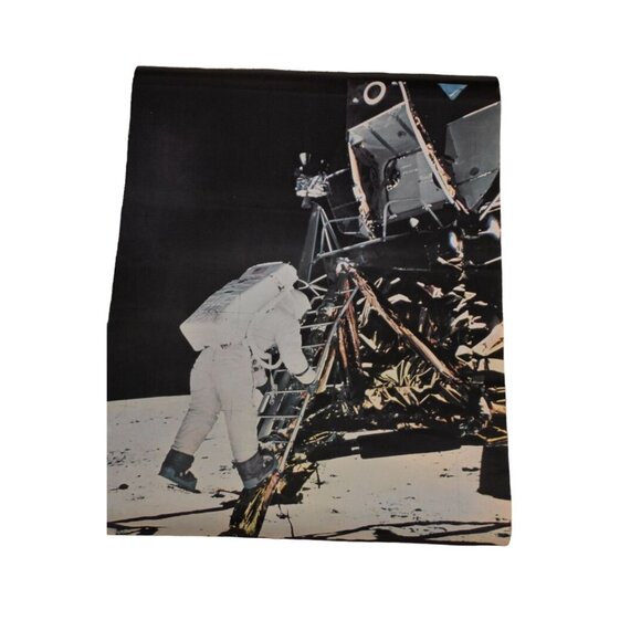 Vintage Apollo 11 Moon Landing Collector set of 7 posters 28x21 - Picture 4 of 9